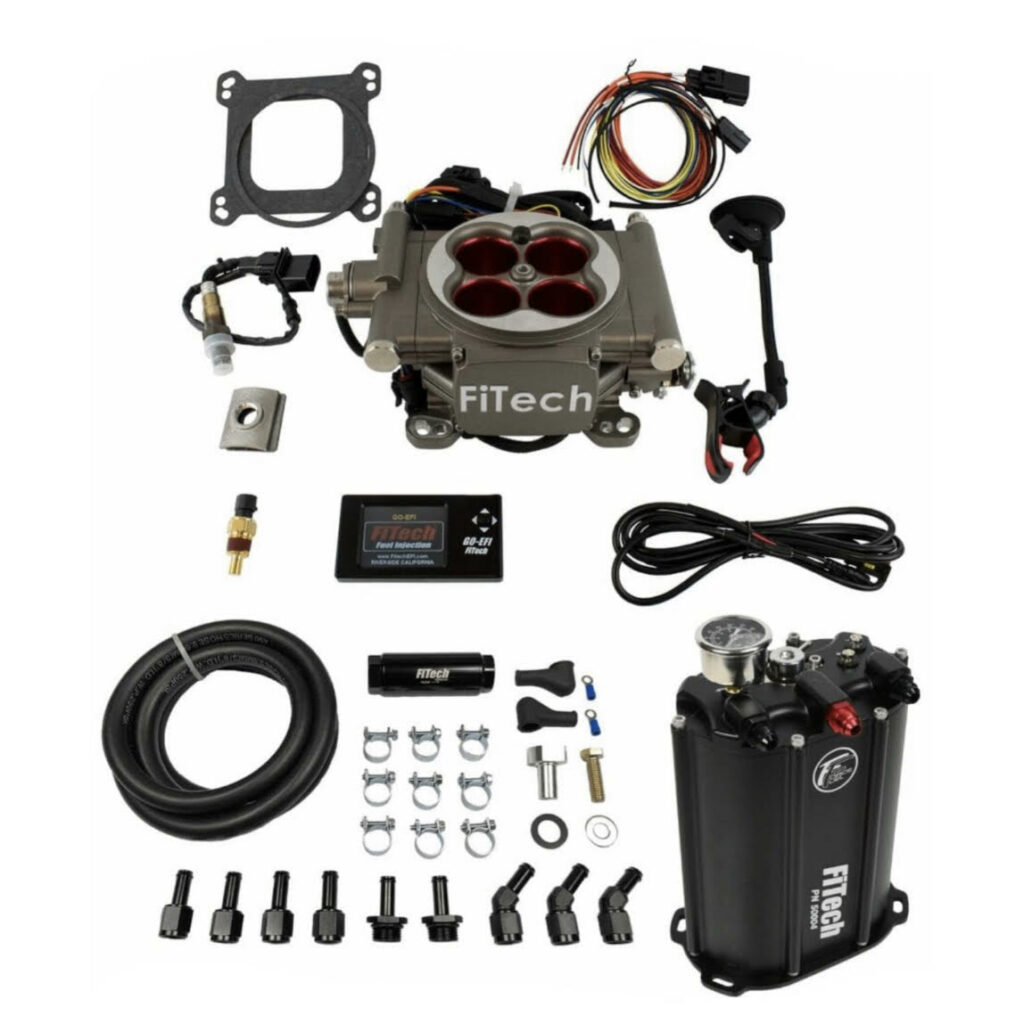 FiTECH Master Kit Go Street EFI System Master Kit w/ Force Fuel, Fuel ...