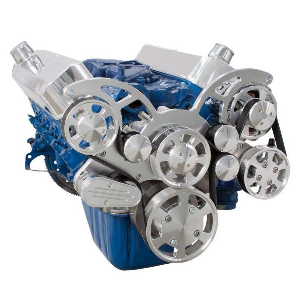 CVF Racing Serpentine System for 289, 302 & 351W - Power Steering ...