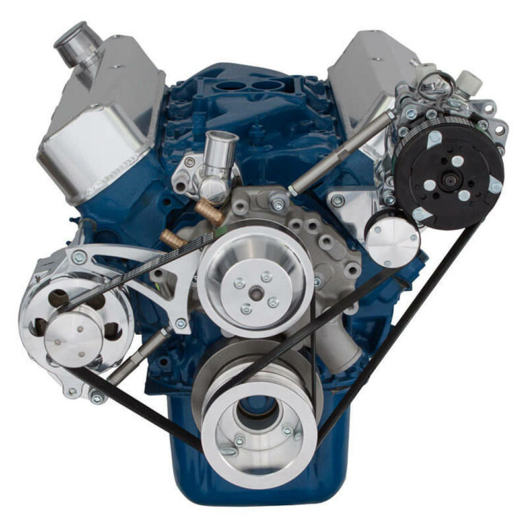 CVF Racing Ford 289-302-351W Serpentine Conversion Kit - Alternator & A ...