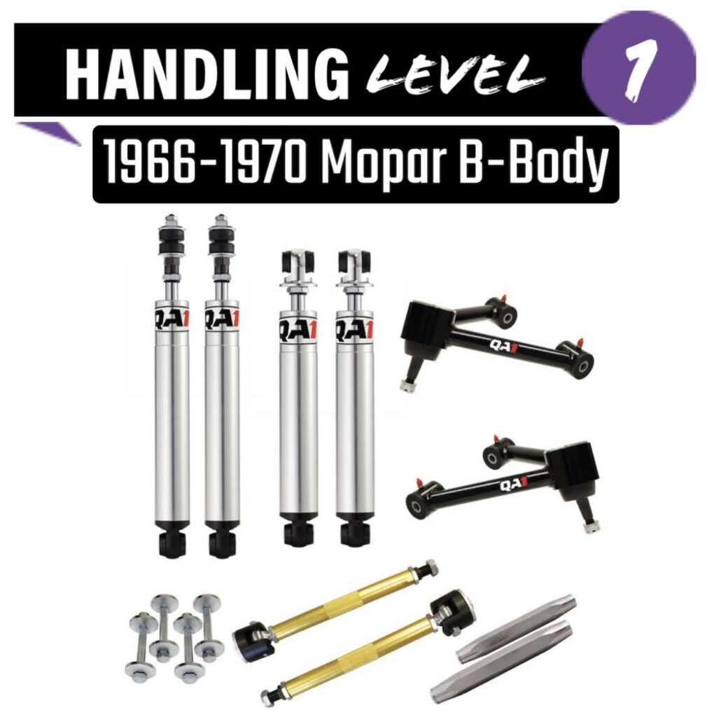 QA1 1966-1970 Mopar B-Body Handling Level 1 - Rod & Custom Motor Sports