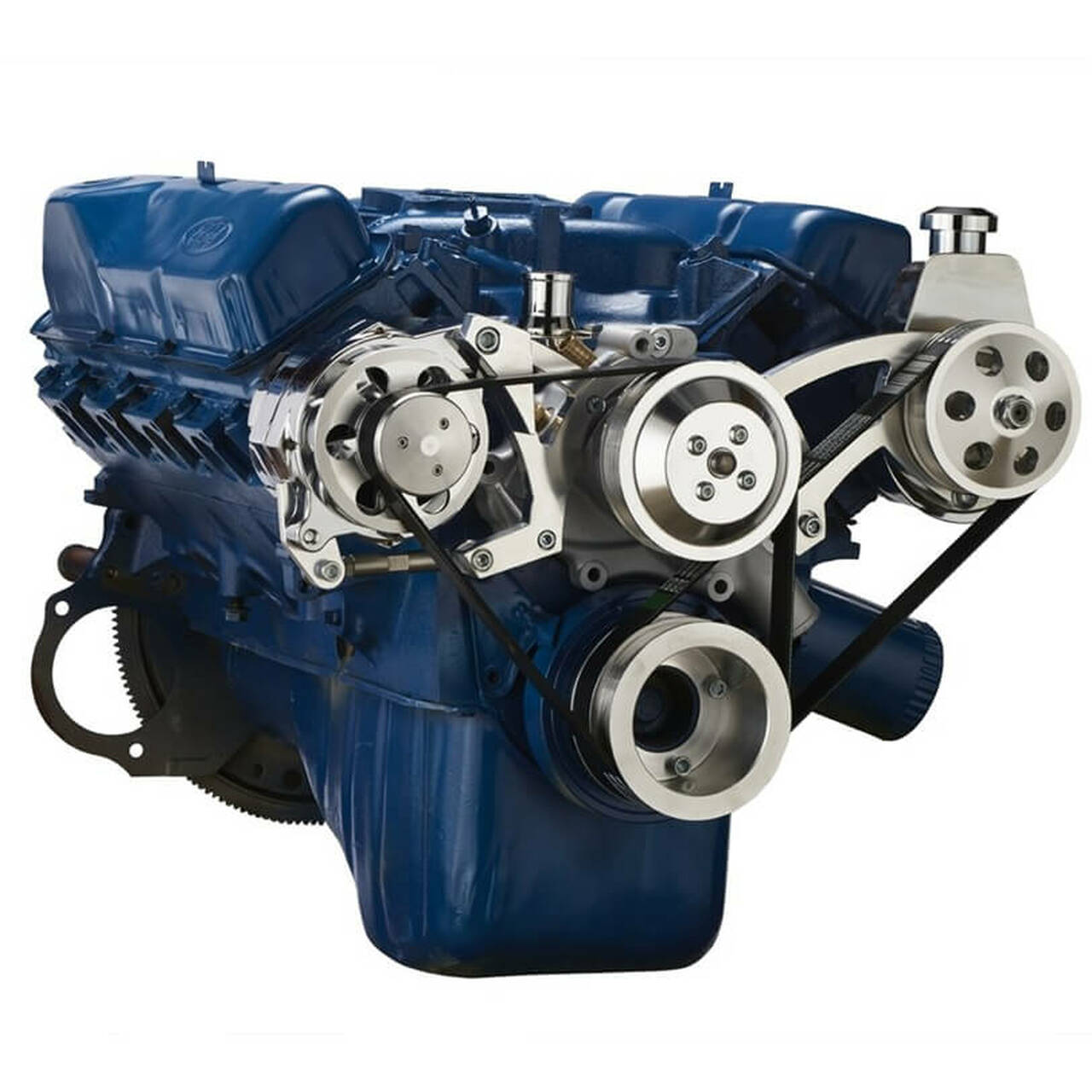Ford 351C, 351M & 400 Serpentine System - Power Steering & Alternator ...
