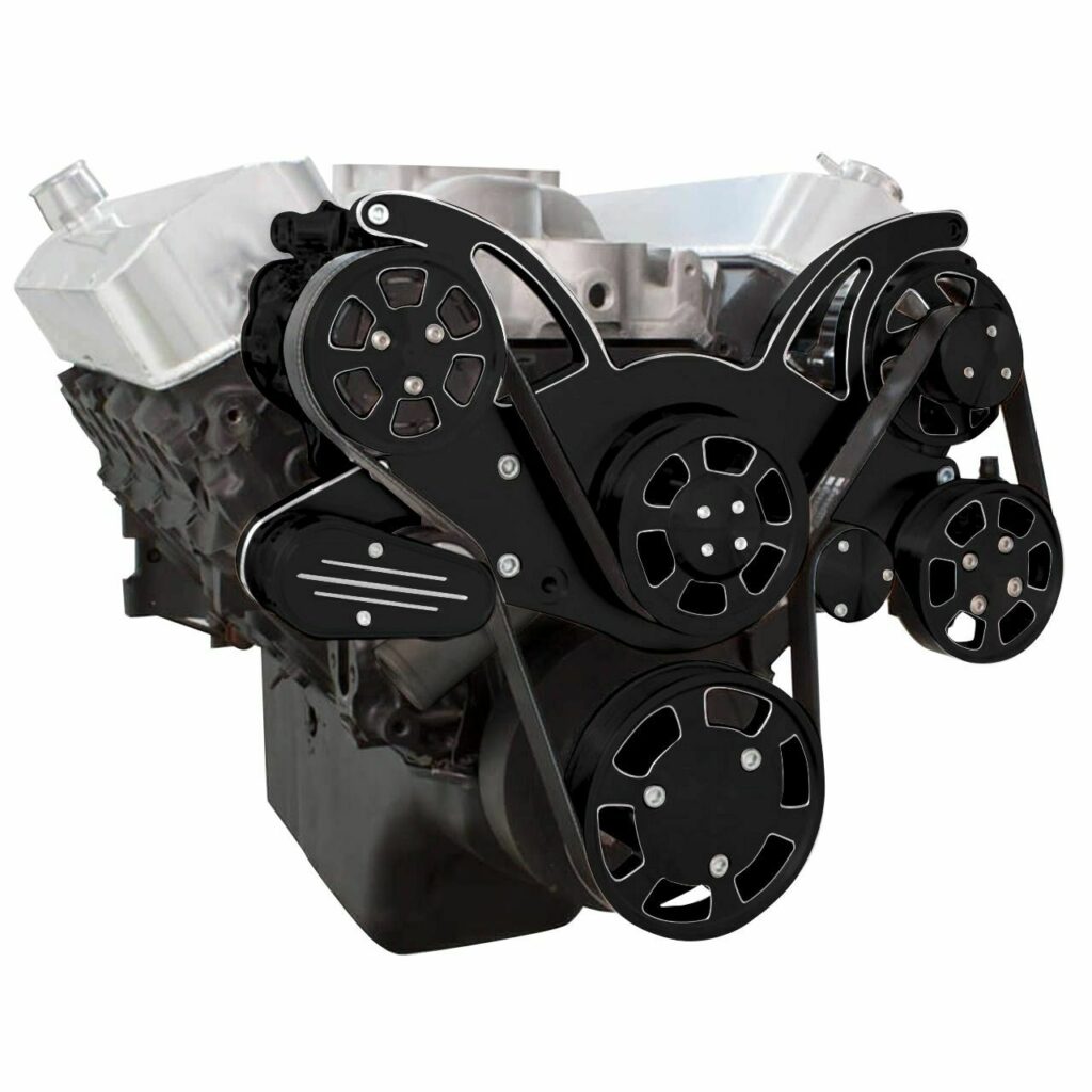 Serpentine System for Big Block Chevy - AC, Power Steering & Alternator ...