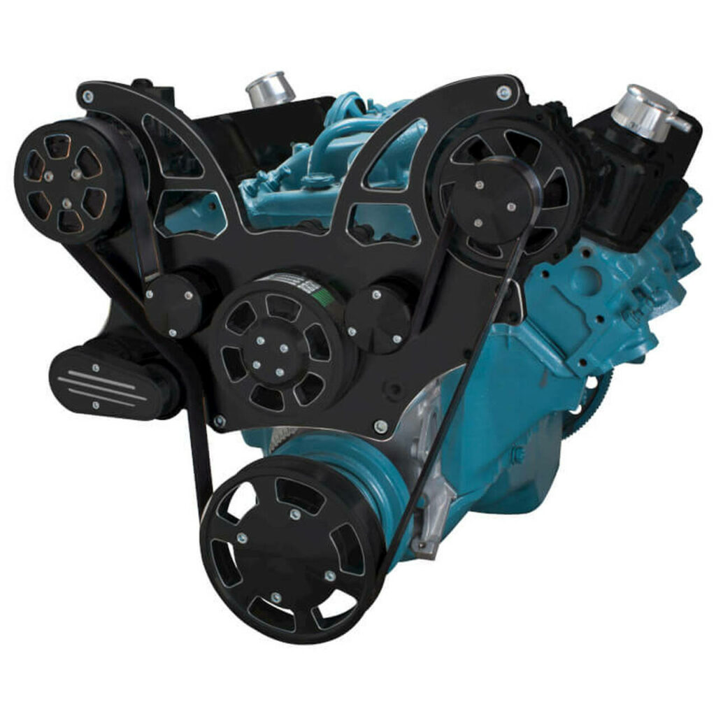 Pontiac Serpentine System for 350-400, 428 & 455 V8 - AC & Alternator ...