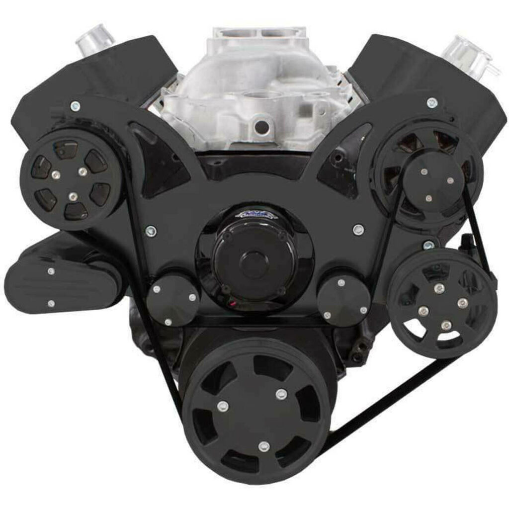 Serpentine System for Big Block Chevy - AC, Power Steering & Alternator ...