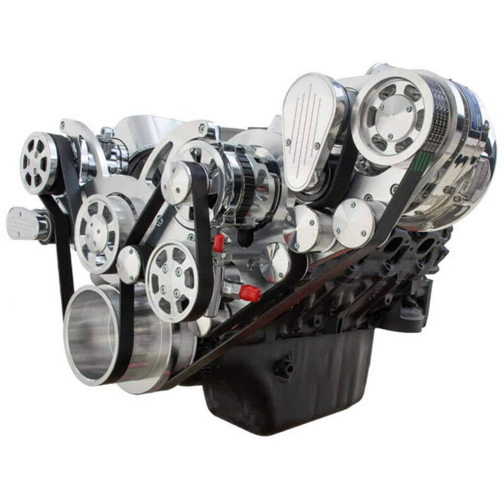 Chevy Big Block Serpentine Kit - ProCharger - AC, Alternator & Power ...