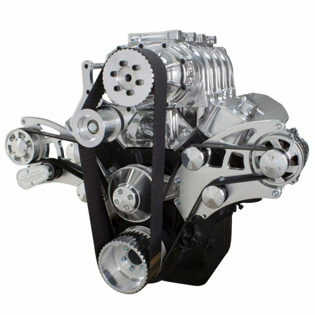 Serpentine System for 396, 427 & 454 Weiand Supercharger - Alternator ...